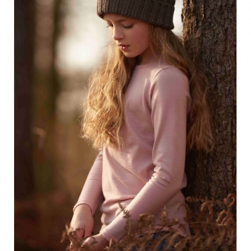 Long-Sleeved Vest in Supersoft New Zealand Merino Wool Long-Sleeved Vest in Supersoft New Zealand Merino Wool