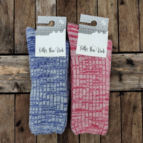 Women's Organic Cotton, Organic Wool and Alpaca Socks