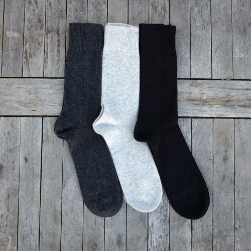 Adult's socks in Wool and Cotton Adult's socks in Wool and Cotton