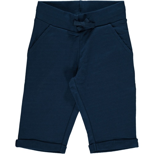 Knee-Length Shorts in Soft Organic Cotton Knee-Length Shorts in Soft Organic Cotton