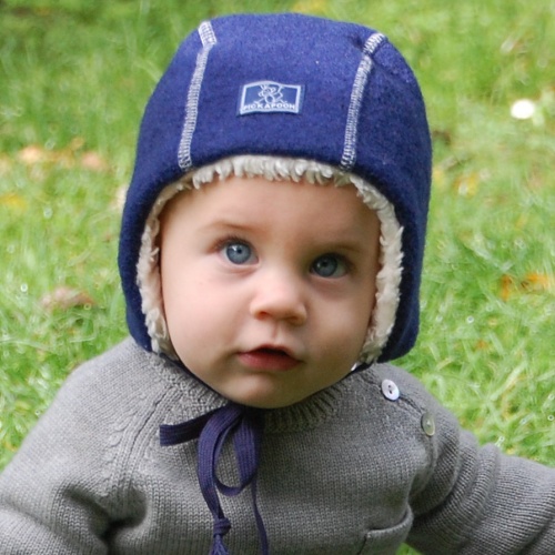 Wool Hat with Organic Polar Fleece Lining Wool Hat with Organic Polar Fleece Lining