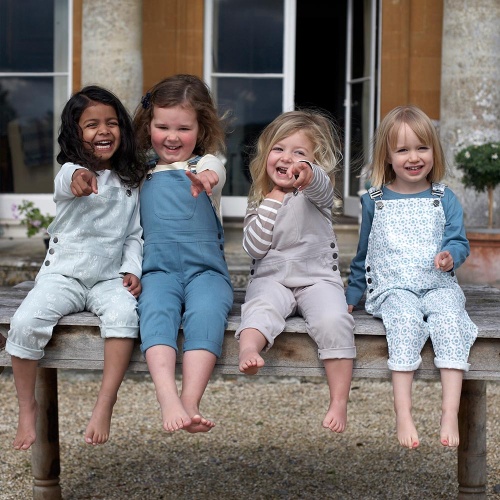 Soft Organic Cotton Slouchy Dungarees Soft Organic Cotton Slouchy Dungarees