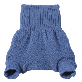 Organic Blue Merino Nappy