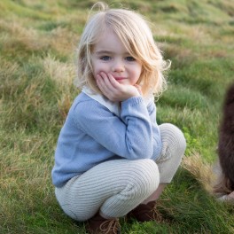 Knitted Baby Alpaca Jumper for Kids by Waddler 