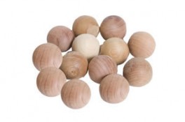 Cedar balls for wool moths Clothes moths don't like cedar balls